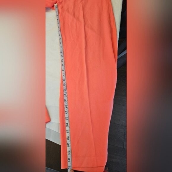 Trina Turk Women’s Coral Crepe Josephine Cold-Shoulder Ruffle Jumpsuit. … - Picture 8 of 14